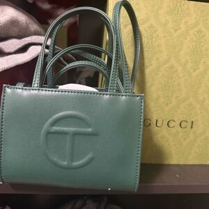 Telfar Forest Green Mini Bag